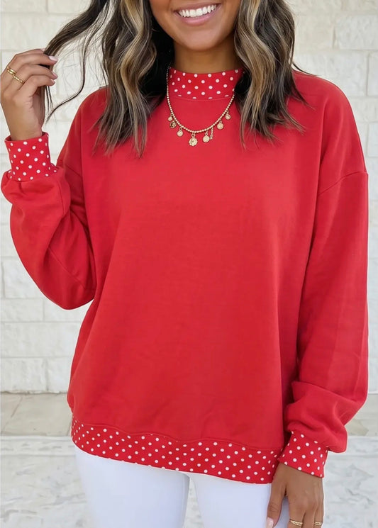 The Eagle Mock Neck Pullover