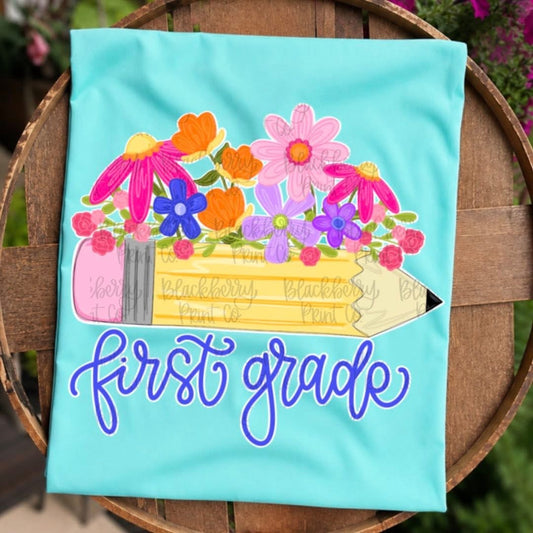 Grade Pencil-Girl Comfort Color