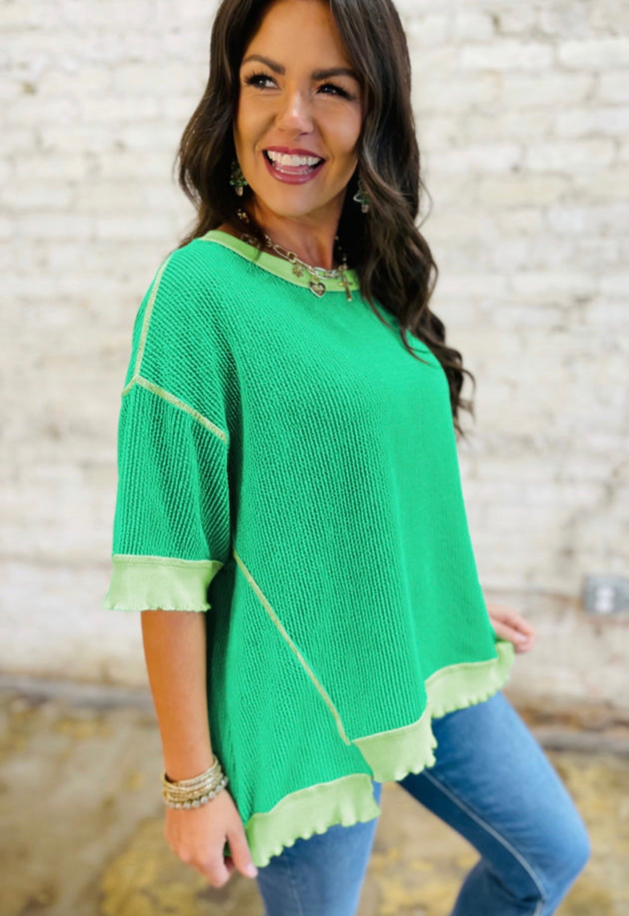 Mint Green Loose Tee
