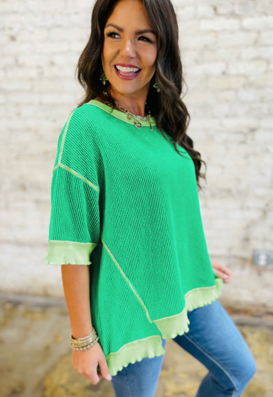 Mint Green Loose Tee