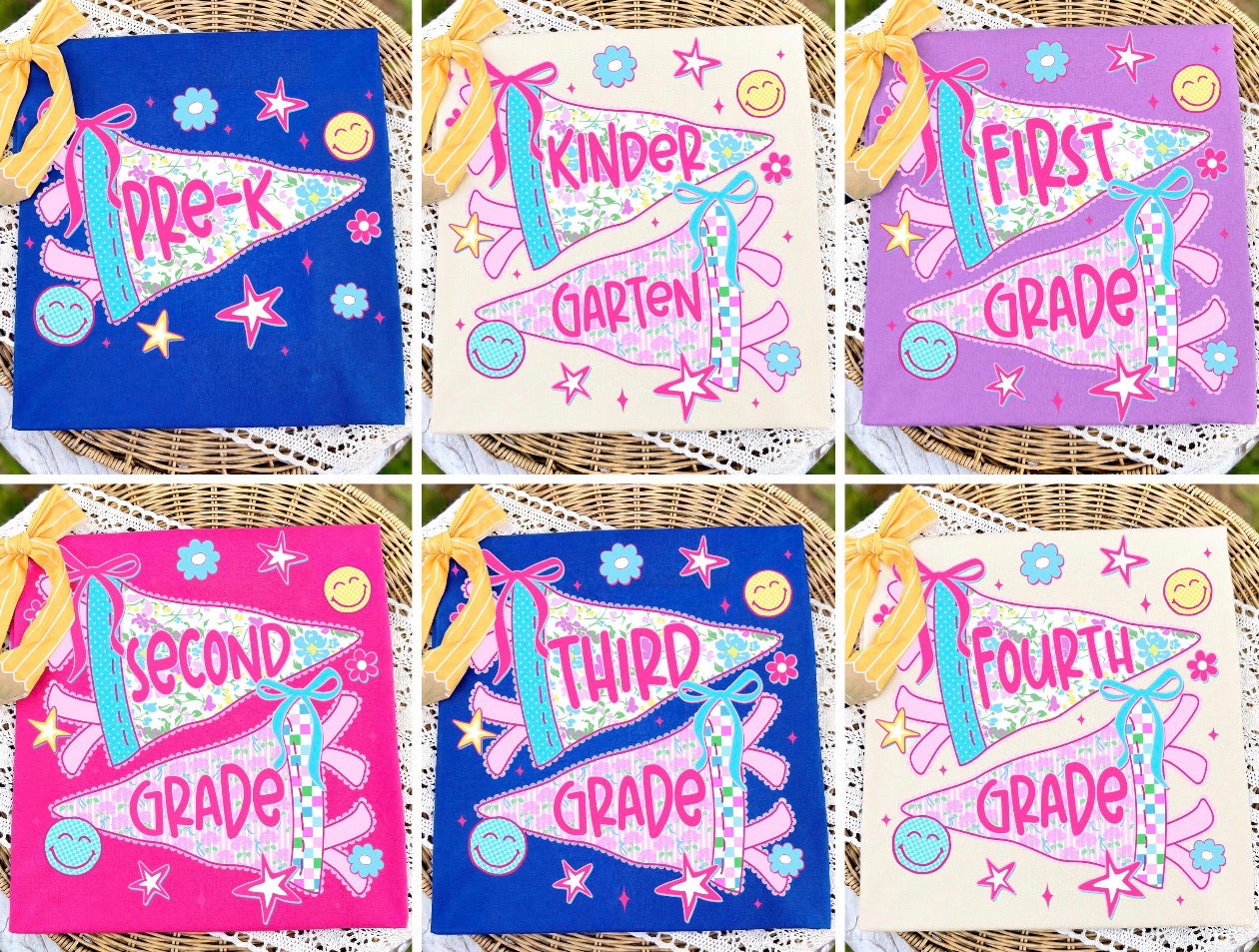 Pennant Flag Neon Grade- Comfort Color