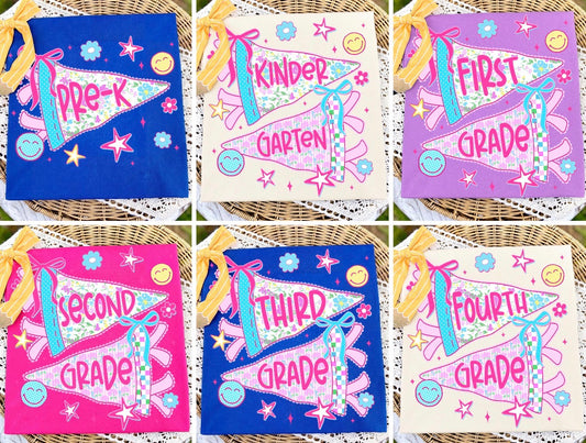 Pennant Flag Neon Grade- Gildan