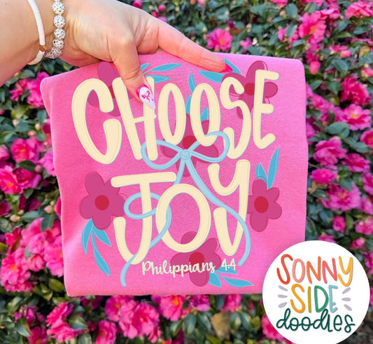 Choose Joy- Comfort Color