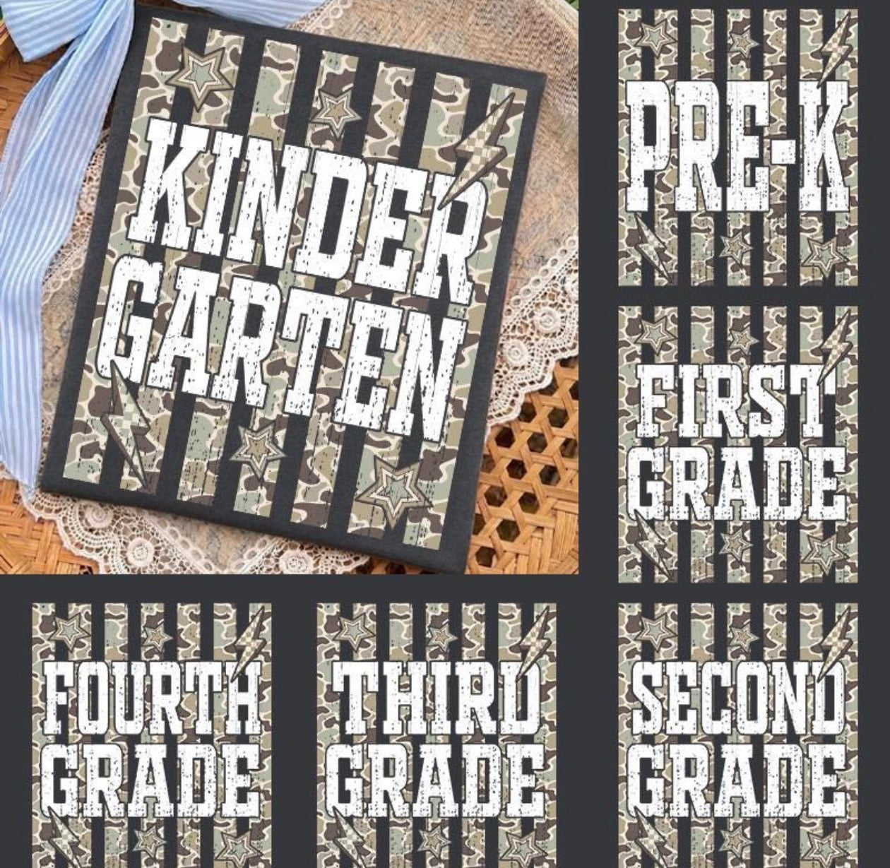 Grade Camo Gildan