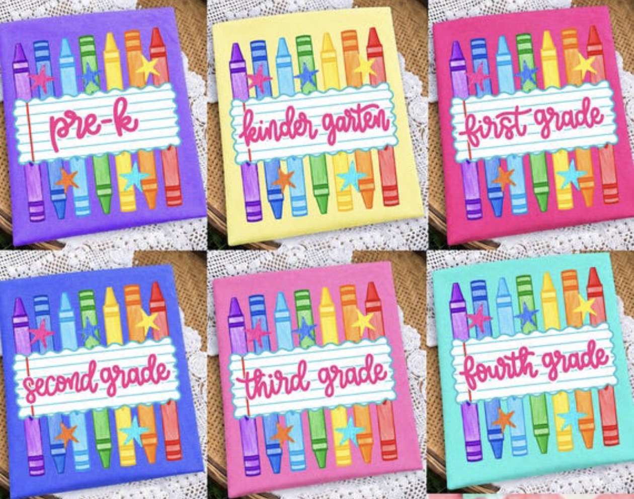 Preppy Crayon Grade Gildan